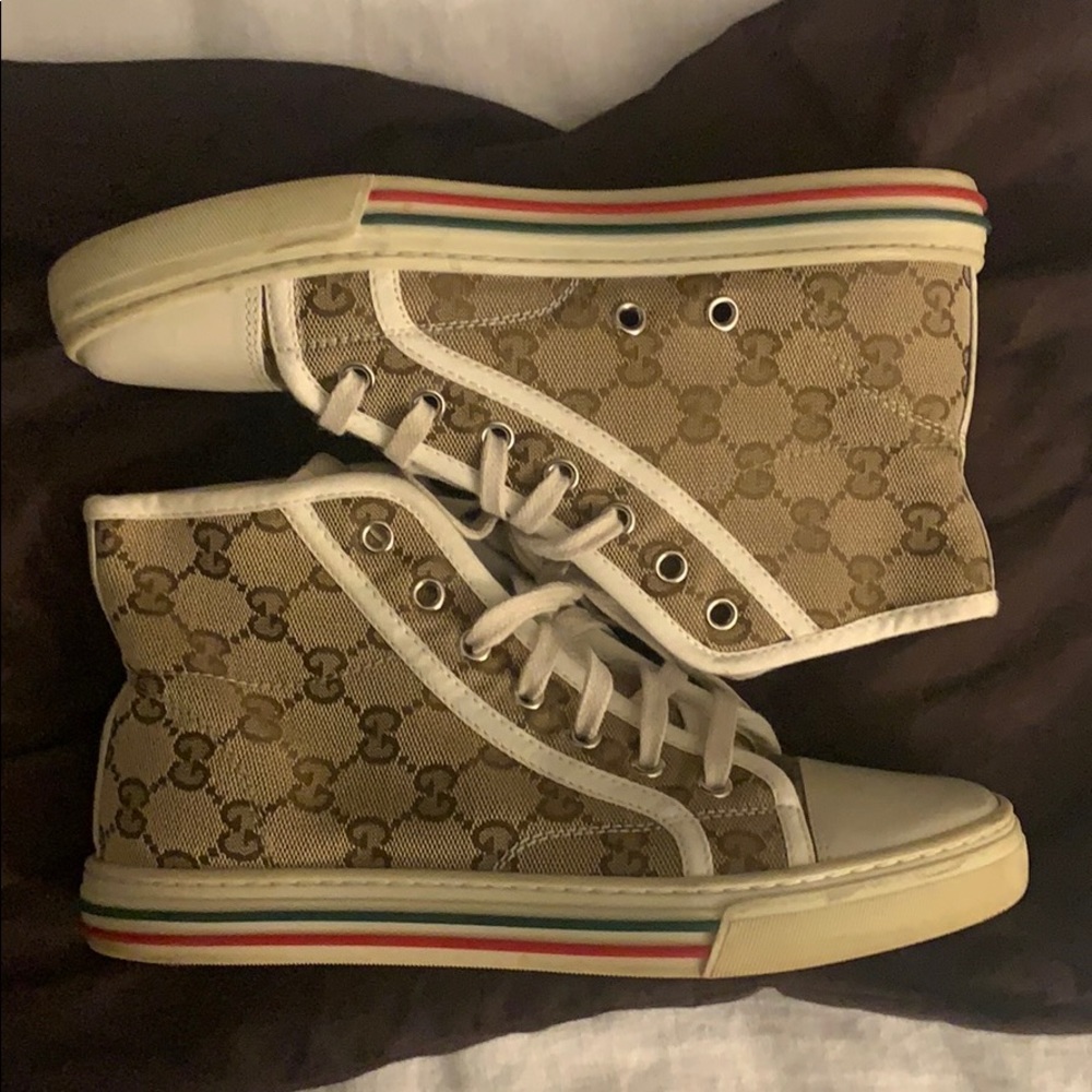 Gucci high top sneakers
